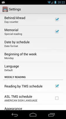 Bible Reading Schedule android App screenshot 0