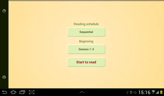 Bible Reading Schedule android App screenshot 6